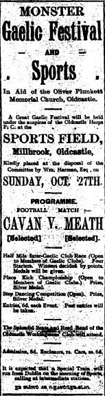 1907-gaelic-league.png - 1907 - 'Monster Gaelic Festival and Sports'