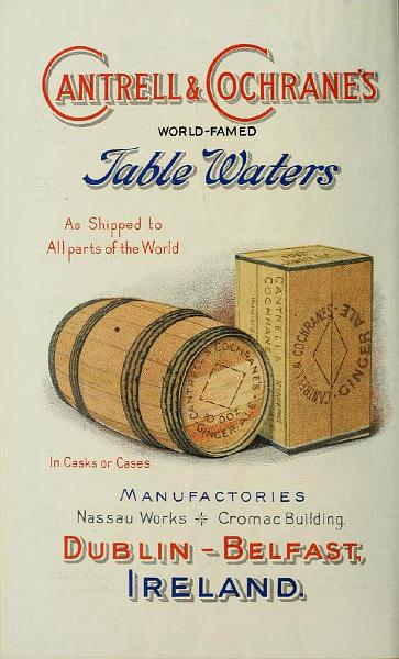 1903-Cantrell-and-Cochrane-medical.jpg - Advertisement for Cantrell & Cochrane's Table Waters (1903).