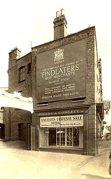 1900_findlaters_wine.gif - 1900. Advertisement for Findlater's wine merchant.